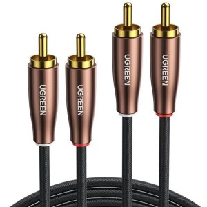 Cabo Av199 2x Rca (Cinch) 2x Rca 2m Ugreen