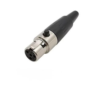 Adaptador Jack para Mini Xlr 4 Pinos