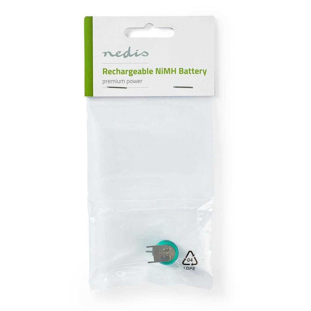 Bateria de Hidreto de Metal Níquel 2,4 V 80mah