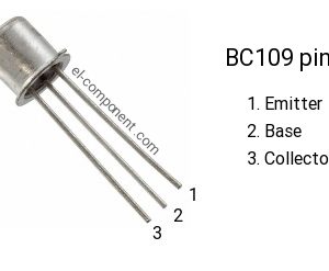 Transistor Si-N Uni 30v 0.1a 0.6w 300mhz Bc109