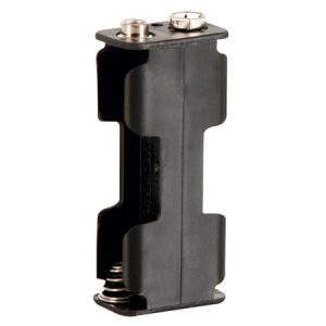 BH322B Suporte pilhas 2 X R6 1.5V com terminais snap