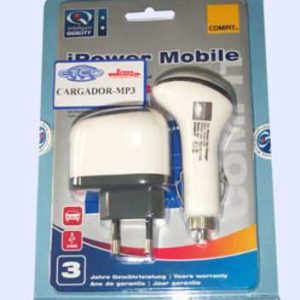 Carregador de Mp3 com Conexão Usb Inclui Carregad.