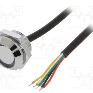 Button Memory Reader, Red/Green, 400mm, Mounting:.