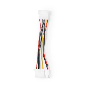 Molex Macho - Femêa + 3-Pin Fan Power 20cm