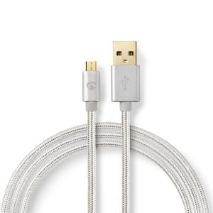 Cabo Micro Usb 1m Alumínium