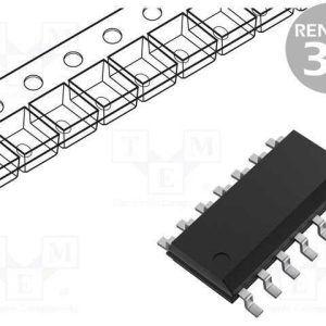 Ic: Digital, Nor, Ch: 2, In: 4, Cmos, Smd, Soic14.