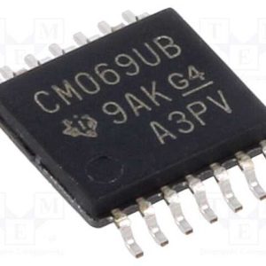 Ic: Digital, Not, Ch: 6, In: 1, Cmos, Smd, Tssop1.