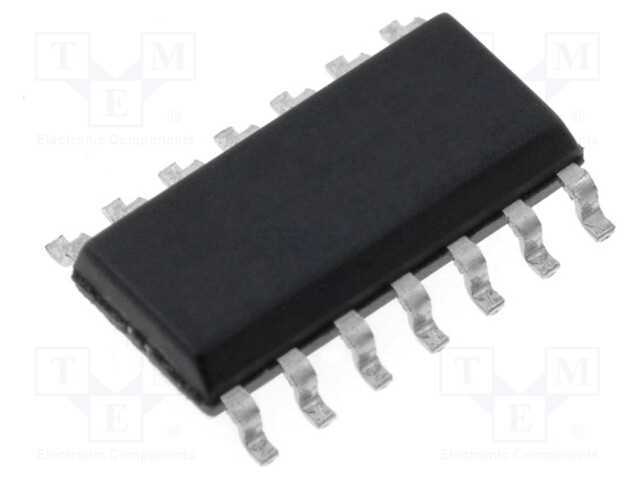 Ic: Digital, Xnor, Ch: 4, In: 2, Cmos, Smd, Sop14.