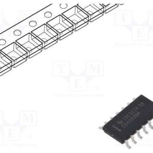 Ic: Digital, Nand, Ch: 4, In: 2, Cmos, Smd, So14,.