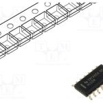 Ic: Digital, Nor, Ch: 4, In: 2, Cmos, Smd, So14, .