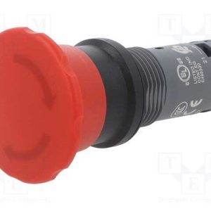 Interruptor: de Segurança, 22mm, Pos.Estáv: 2, Nc.