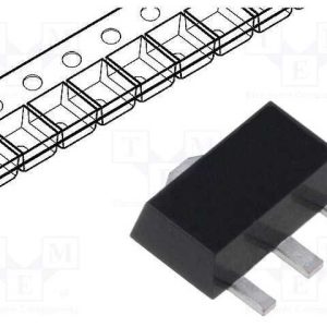 Transístor: N-Mosfet, Unipolar, 250v, 0,36a, 1,1w.