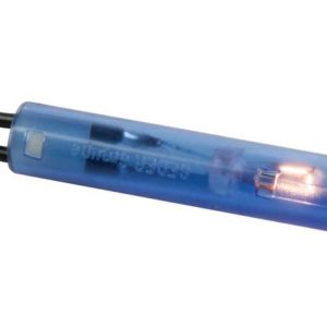 Avisador C/ Fios 12vdc (7mm) Azul