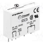 Relé: Semicondutores, Ucoma: 5÷28vdc, 50ma, Max.6.