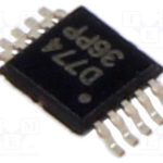 Ic: Conversor D/A, 12bit, 43ksps, Ch: 4, Vssop10,.