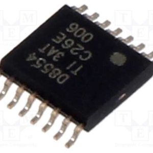 Ic: Conversor D/A, 16bit, 200ksps, Ch: 4, Tssop16.