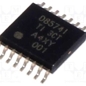 Ic: Conversor D/A, 16bit, 43ksps, Ch: 4, Tssop16,.