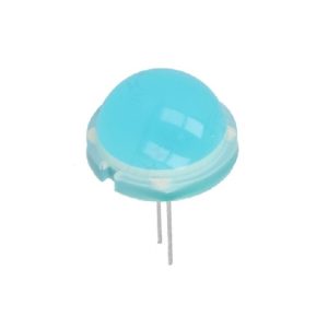 Led 20mm Azul 40-80mcd 120º 2 Saidas 40ma 9.9-12v