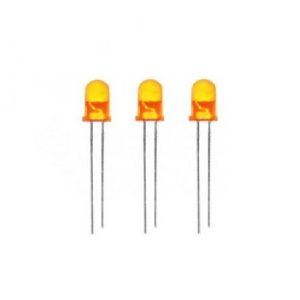 Led 5mm Laranja 40mcd 50º Frente Convexa