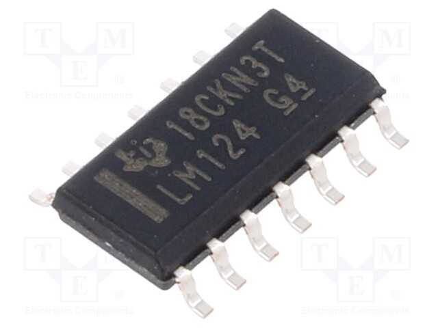 Ic: Amplificador Operacional, 1,2mhz, Ch: 4, So14.