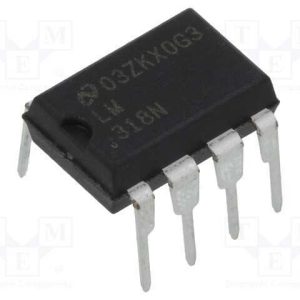 Ic: Amplificador Operacional, 15mhz, Ch: 1, Dip8