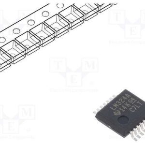 Ic: Amplificador Operacional, 1,2mhz, Ch: 4, Ssop.