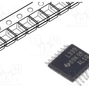 Ic: Comparador, Universal, Cmp: 4, Smt, Tssop14, .