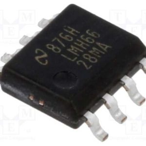 Ic: Amplificador Operacional, 300mhz, Ch: 2, So8