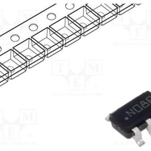 Ic: Fonte de Tensão de Referência, 1,24v, ±1,5%, .