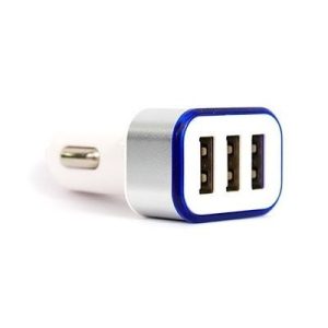 Carregador de Carro 3xusb Leaderinmy Lmy5