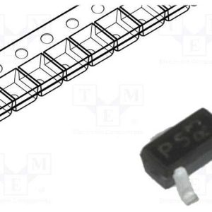 Transístor: N-Mosfet, Unipolar, 20v, 0,915a, 0,3w.