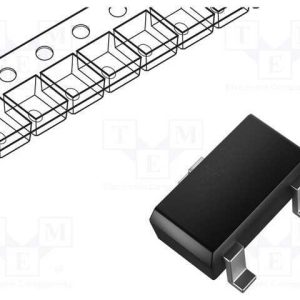 Transístor: N-Mosfet, Unipolar, 30v, 0,154a, 0,3w.