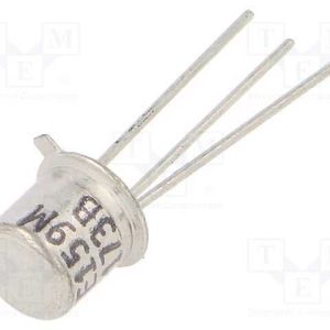 Transístor: Pnp, Bipolar, 60v, 0,6a, 1,8w, To18