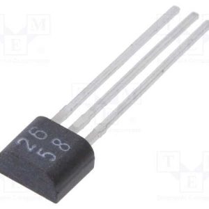 Transístor: Pnp, Bipolar, 100v, 2a, 1w, To92
