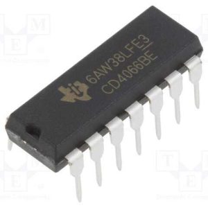 Ic: Digital, Interruptor, Ch: 4, Dip14, 3÷18vdc, .