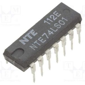 Ic: Digital, Nand, Ch: 4, In: 2, Ttl, Tht, Dip14,.