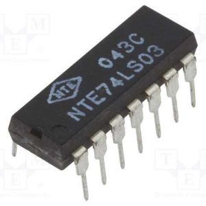 Ic: Digital, Nand, Ch: 4, In: 2, Ttl, Tht, Dip14,.