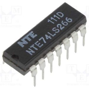 Ic: Digital, Xnor, Ch: 4, In: 2, Ttl, Tht, Dip14,.