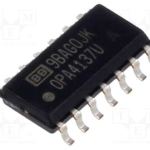 Ic: Amplificador Operacional, 1mhz, Ch: 4, So14, .