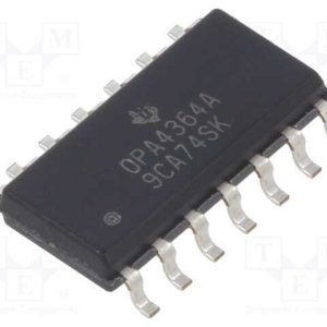 Ic: Amplificador Operacional, 7mhz, Ch: 4, So14, .