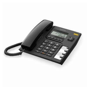 T56-BK Telefone Alcatel fixo c/ identificador de chamadas