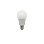 17982 Lâmpada LED E27 A65 12w 3000k C/ Sensor Micro Ondas e Crepuscular