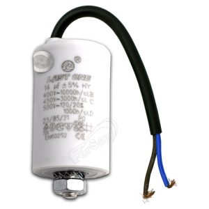 Condensador Bipolar 14uf 450v Com Cabo