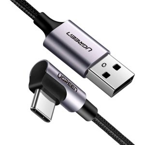 Cabo Ugreen Us284 Usb-C para Usb-A 18w Qc 3.0 Ang.