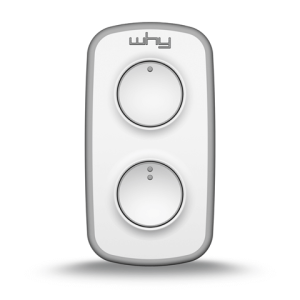 Emissor C/Autoaprendizagem Lite 433 Mini Cinza