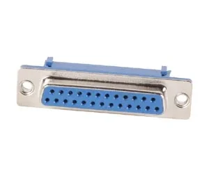 Conector 25-Pin Sub-D Fêmea para Cabo Flat