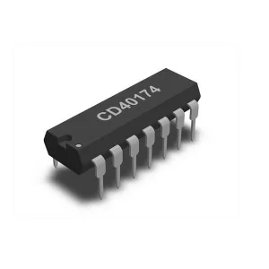 Ic Cmos 4000 Hex D-Flip-Flop Cd40174