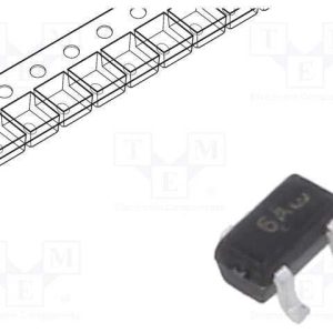 Transístor: Pnp, Bipolar, Brt, 50v, 0,1a, 0,2w, S.