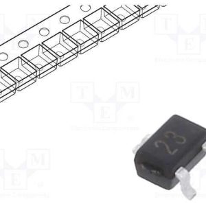 Transístor: Npn, Bipolar, Brt, 50v, 0,1a, 0,2w, S.