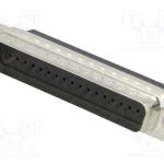 D-Sub, Pin: 25, Ficha, Fêmea, com Cabo, Solda, Co.